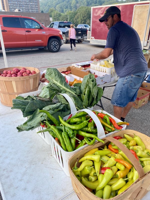 The Farmer's Market for Saint Albans, West Virginia